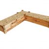 2 Heritage timber modular raised garden bed kits