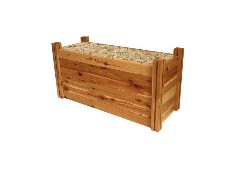 2 Heritage timber modular raised garden bed kits