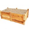 4 Heritage timber modular raised garden bed kits