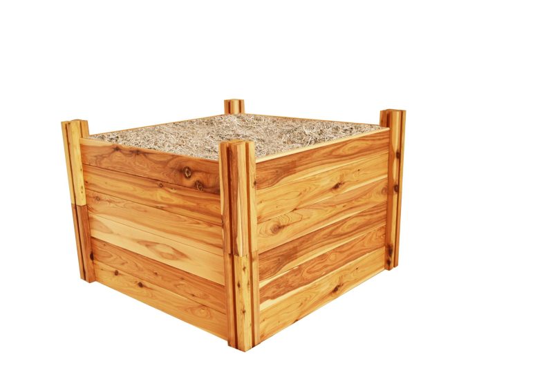 2 Heritage timber modular raised garden bed kits