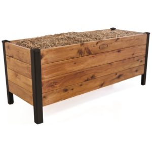 Raised Wooden raised Garden Bed