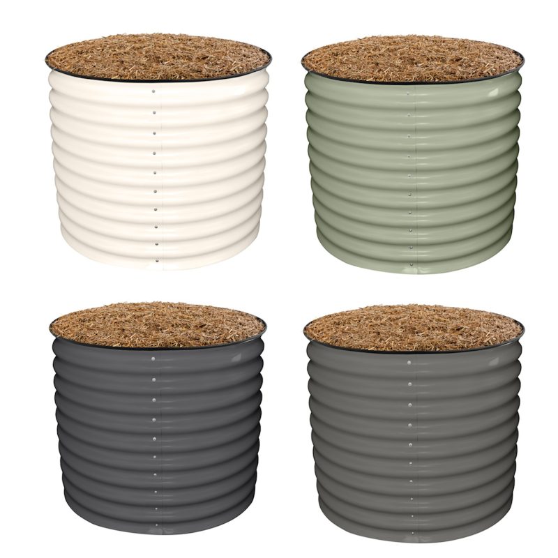 Tall Round Raised Garden Bed