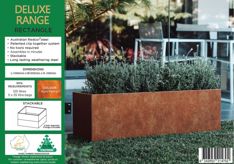 Deluxe Planter 1.0 x 0.45 x 0.3m - Image 3