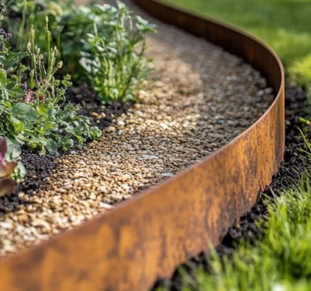 Corten Steel Garden Edging